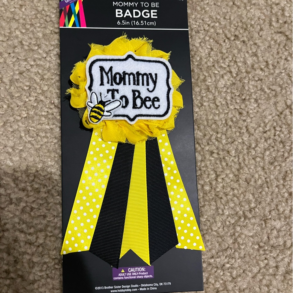Mommy to Be Badge